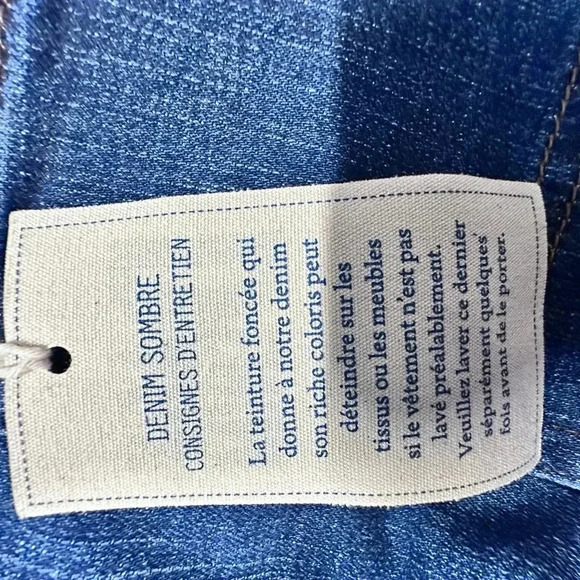 Prana Hillgard Slim Blue Jeans Mens Size 38 x 32 - Picture 4 of 7